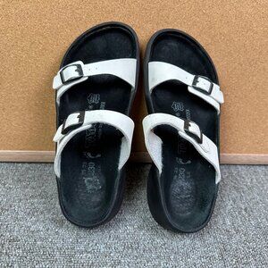 Birkenstock Tatami Double White Strap Sandals Women’s 5 / EU 36